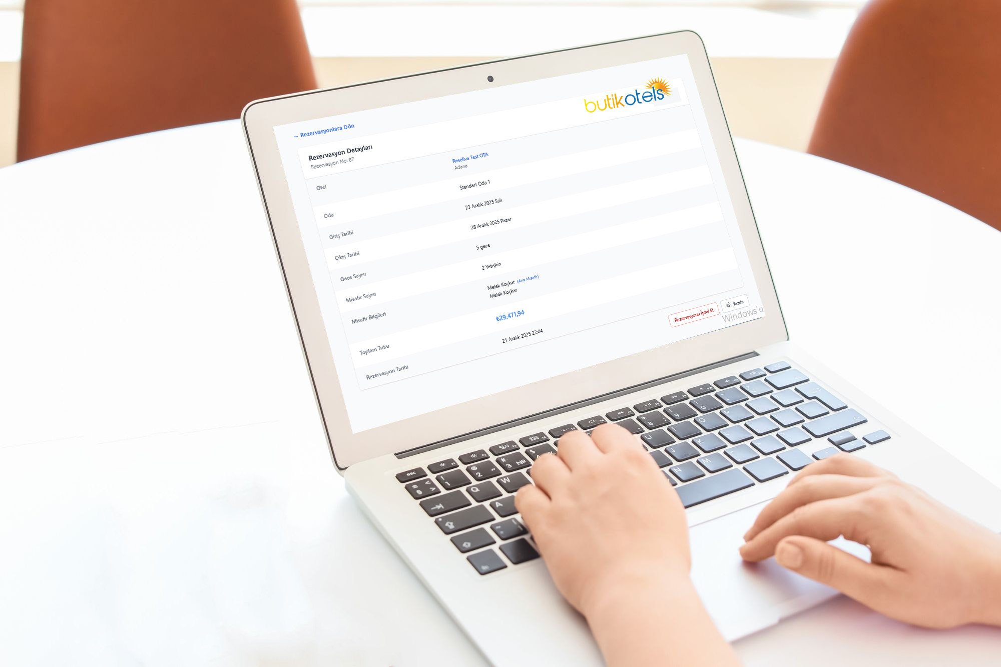 Rezervasyonumu Nasıl İptal Ederim?